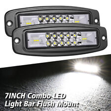 Barra de luz de trabalho LED montagem embutida 2x 6" ponto inundação para-choque traseiro pods reversos condução comprar usado  Enviando para Brazil