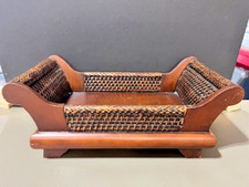 Vintage wood wicker for sale  Whitestown