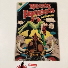 1971 HQs mexicanos espanhóis Relatos Fabulosos #146 Aquaman Editora Novaro México comprar usado  Enviando para Brazil