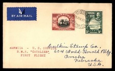 Mayfairstamps Bermuda Flight 1937 St George para EUA RMA Cavalier Cover aau_40799 comprar usado Mayfairstamps Bermuda Flight 1937 St George para EUA RMA Cavalier Cover aau_40799 comprar usado  Enviando para Brazil