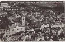 Vintage postcard aerial for sale  GRANGE-OVER-SANDS
