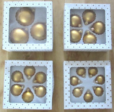 Weihnachtskugeln gold matt gebraucht kaufen  Wertingen