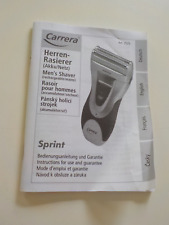 Bedienungsanleitung carrera sp gebraucht kaufen  Schöllkrippen