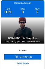 Toby mac hits for sale  Stevens