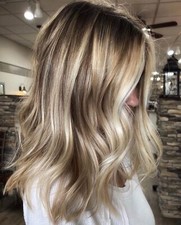 Usado, Peruca feminina cabelo humano loiro cinza destaques 13x4 renda frontal comprar usado  Enviando para Brazil