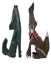 Folk art two for sale  Northbrook