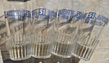 Pastis verres striés d'occasion  France