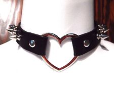Spiked black heart for sale  Farmington