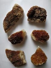 Raw citrine cluster for sale  TORQUAY