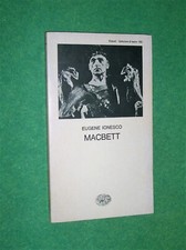 Macbett eugene ionesco usato  Roma
