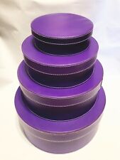 Round boxes stackable for sale  Hollywood