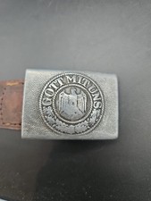 Koppelschloss wehrmacht lederz gebraucht kaufen  Langenfeld (Rheinland)