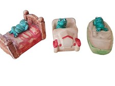 Trio frogs vintage for sale  WELLINGBOROUGH