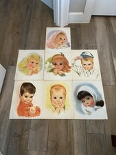 Set seven vintage for sale  Blanco