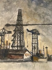 Belle peinture gouache d'occasion  Toulouse-