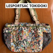 Usado, Rara Excelente Bolsa Tote LeSportsac Tokidoki 9509 MAMMAMIA CAMO PLAYGROUND OLIVA comprar usado  Enviando para Brazil