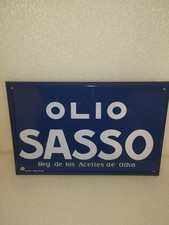 Targa metallo olio usato  Vercelli