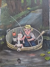Antique folkart naive for sale  Meadville