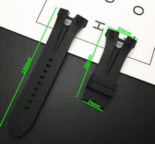 Pulseira de borracha preta 35 mm para Invicta Reserve Venom II comprar usado  Enviando para Brazil