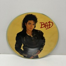 MICHAEL JACKSON - 'Bad' 12" Vinyl LP Record 1987 RARE YELLOW PICTURE DISC, EPIC comprar usado MICHAEL JACKSON - 'Bad' 12" Vinyl LP Record 1987 RARE YELLOW PICTURE DISC, EPIC comprar usado  Enviando para Brazil
