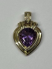 Clip anhänger amethyst gebraucht kaufen  Weidenberg