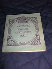 National savings certificate for sale  THATCHAM