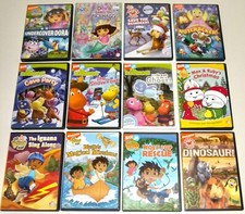 Nickelodeon / Nick Jr (12) DVD MIXED LOT ~ Dora ~ Backyardigans ~ Go Diego Go! comprar usado  Enviando para Brazil