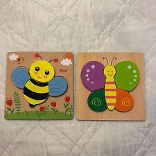 Bee butterfly wooden for sale  Hopewell