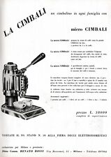 Pubbl.1954 macchina caffe usato  Biella