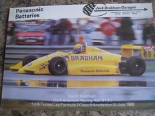 Jack brabham panasonic for sale  BRISTOL