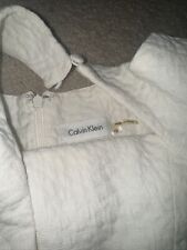 Vestido Calvin Klein Blanco Talla 10, usado segunda mano  Embacar hacia Argentina