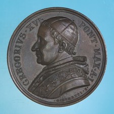 Gregorio xvi medaglia usato  Firenze