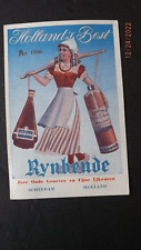 Postcard rynbende brandy for sale  New Kingstown