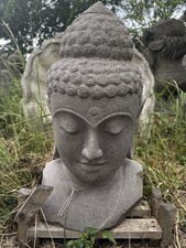 Großer buddhakopf vulkanstein gebraucht kaufen  Olching