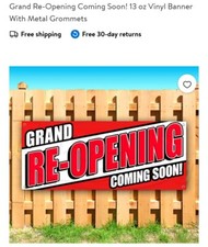 Grand opening coming for sale  Mesa