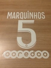 Flocage officiel marquinhos d'occasion  Bourgoin-Jallieu