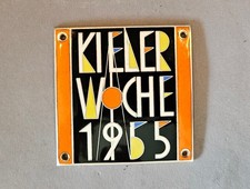 Vintage plakette kieler gebraucht kaufen  Köln