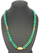 Turquoise faceted bead for sale  POLEGATE