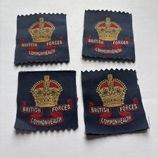 Four british forces for sale  BLYTH