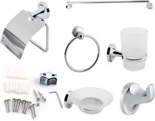 Bathroom accessory set for sale  SALFORD