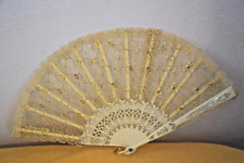 Ventaglio vintage pizzo usato  Monastir