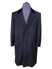 Crombie black wool for sale  NORTH FERRIBY