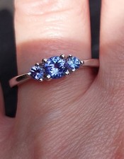 Feiner tansanit ring gebraucht kaufen  Rehau