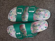 Oxygen footbed sandals for sale  CONSETT