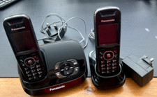 Panasonic twin handsets for sale  LONDON