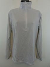 Blusa Under Armour Feminina M Branca Cinza 1/2 Zíper Pulôver Corrida Atlética comprar usado  Enviando para Brazil