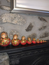 10pc matryoshka russian for sale  CARMARTHEN