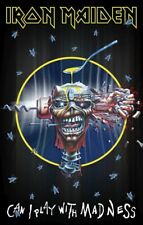 Pôster/bandeira de tecido Iron Maiden Can I Play With Madness 1100mm x 750mm (rz)  , usado comprar usado  Enviando para Brazil