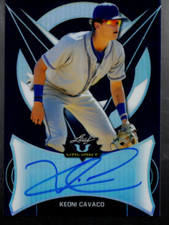 B4507- 2019 Leaf Valiant Azul Prismático #BAKC1 Keoni Cavaco Auto - Nm-Mt comprar usado  Enviando para Brazil