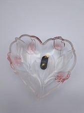 Tulip heart dish for sale  GLOUCESTER